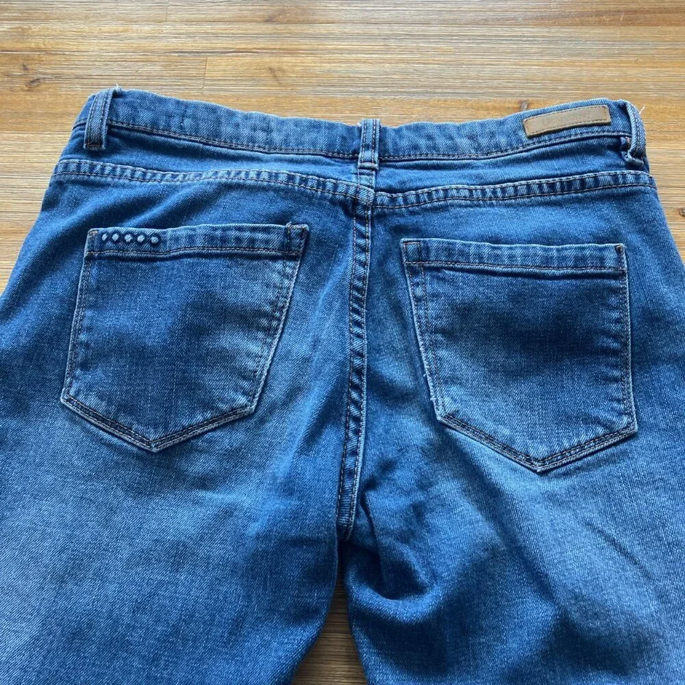 Blank NYC Women's Faded Dark Blue Skinny Jeans - Picture 5 of 6